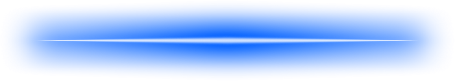 Glowing Blue Neon Line